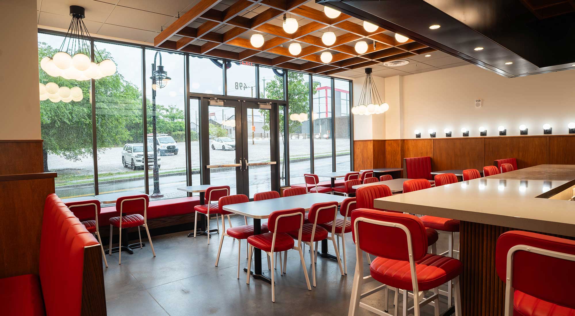 Jackie’s Dream interior open space modern design Knoxville construction