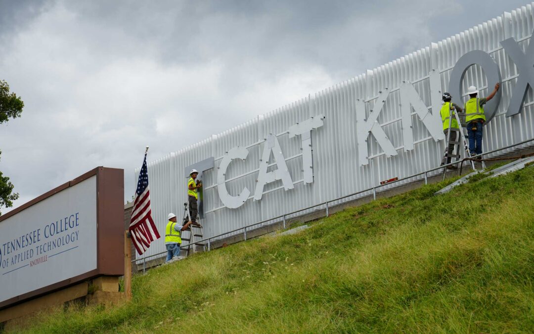 New TCAT Knoxville campus under construction by Denark Construction